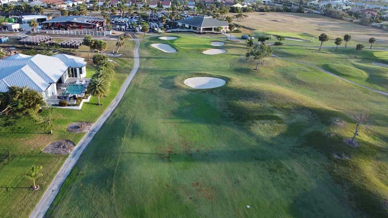 Golf Course Drone Photography